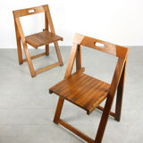 Vintage trieste folding chairs