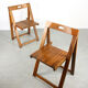 Chaises pliante vintage