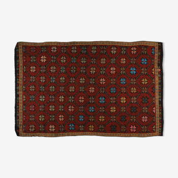 Anatolian handmade kilim rug 281 cm x 177 cm