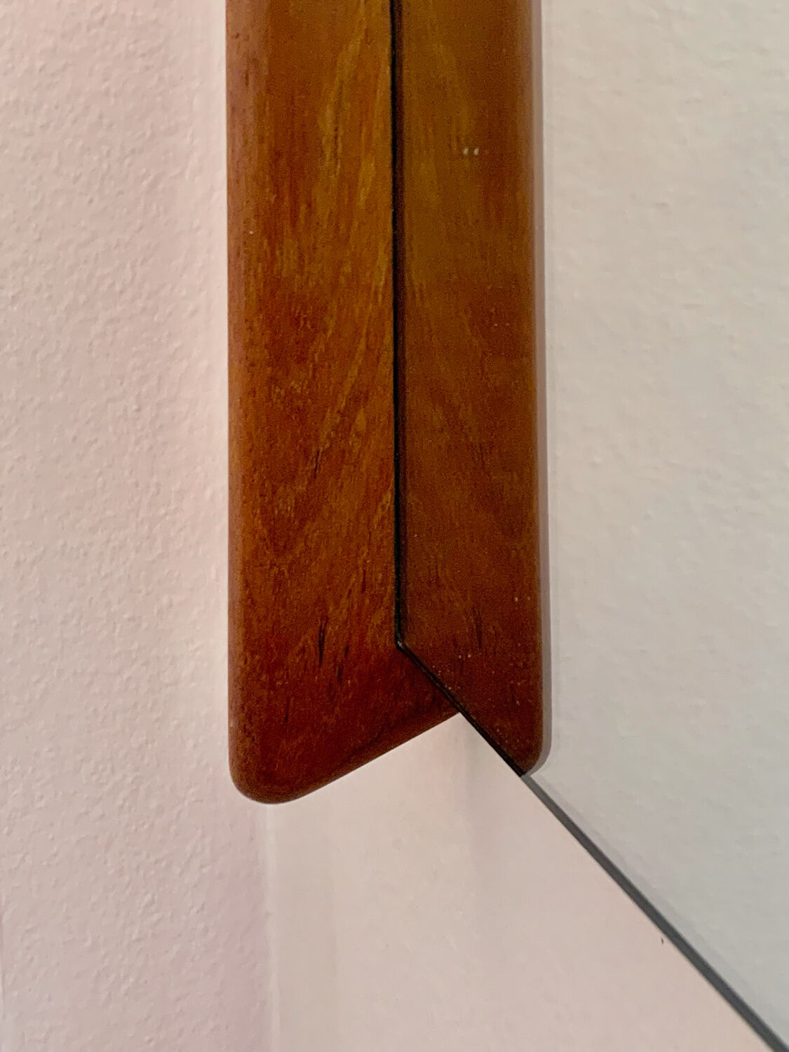 Danish teak mirror by Kai Kristiansen for Kjersgaard 1960s