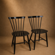 Set of j46 chairs fdb møbler denmark ii
