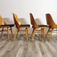 Chaises de Salle à Manger par Radomir Hoffman pour Ton, 1950s, Set de 4
