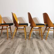 Chaises de Salle à Manger par Radomir Hoffman pour Ton, 1950s, Set de 4