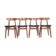 Dining Chairs by Rajmund Teofil Hałas, 1960s, Set of 4