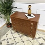 Vintage chest of drawers bobbin feet