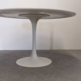 Space Age tulip round table by Maurice Burke for Arkana, 1960s-70s