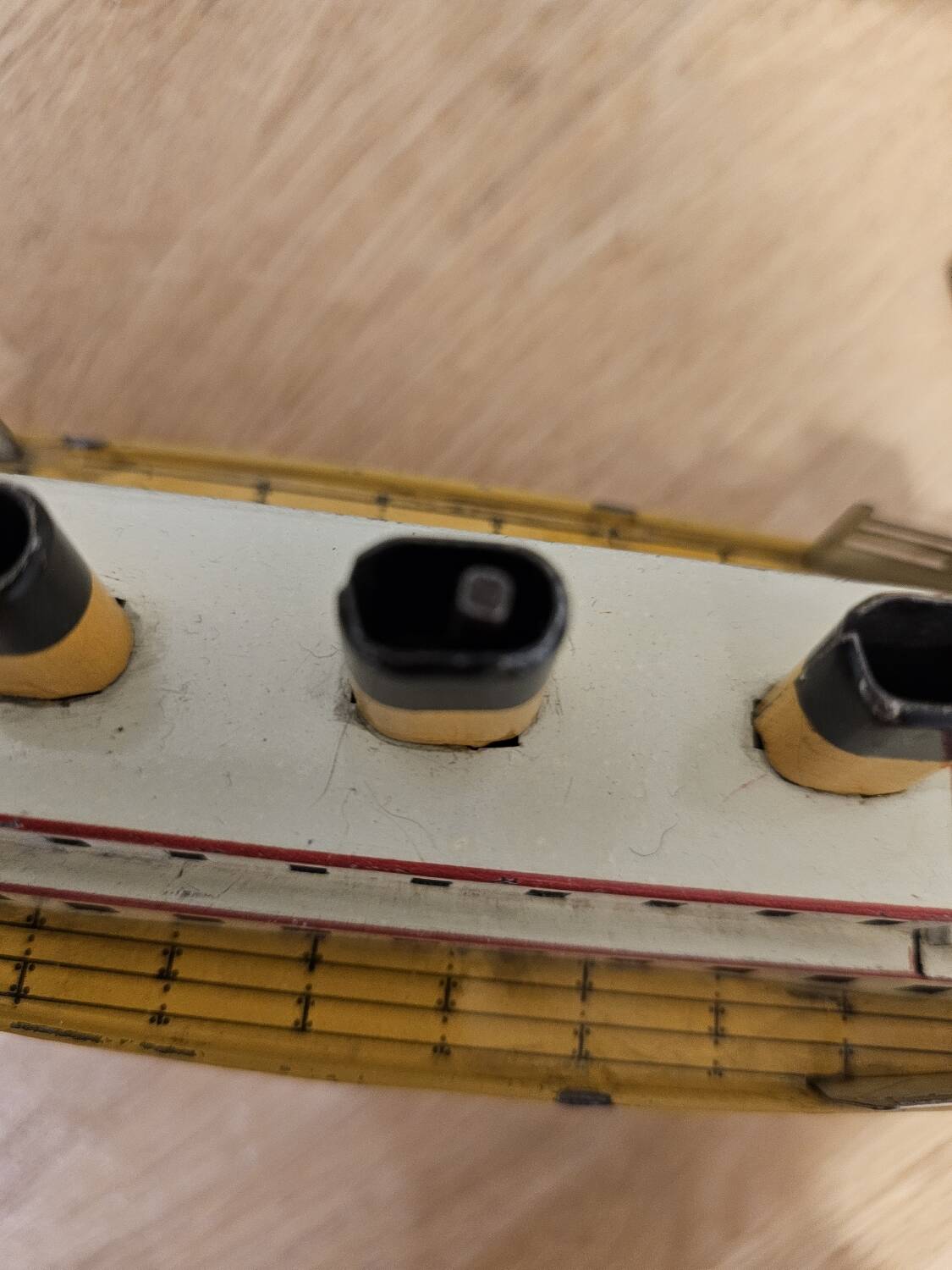 Jep Ocean Liner Lithographed Tin