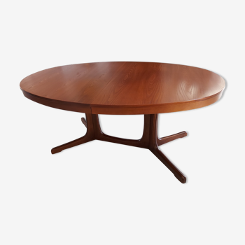 Baumann extendable dining table vintage 1970s