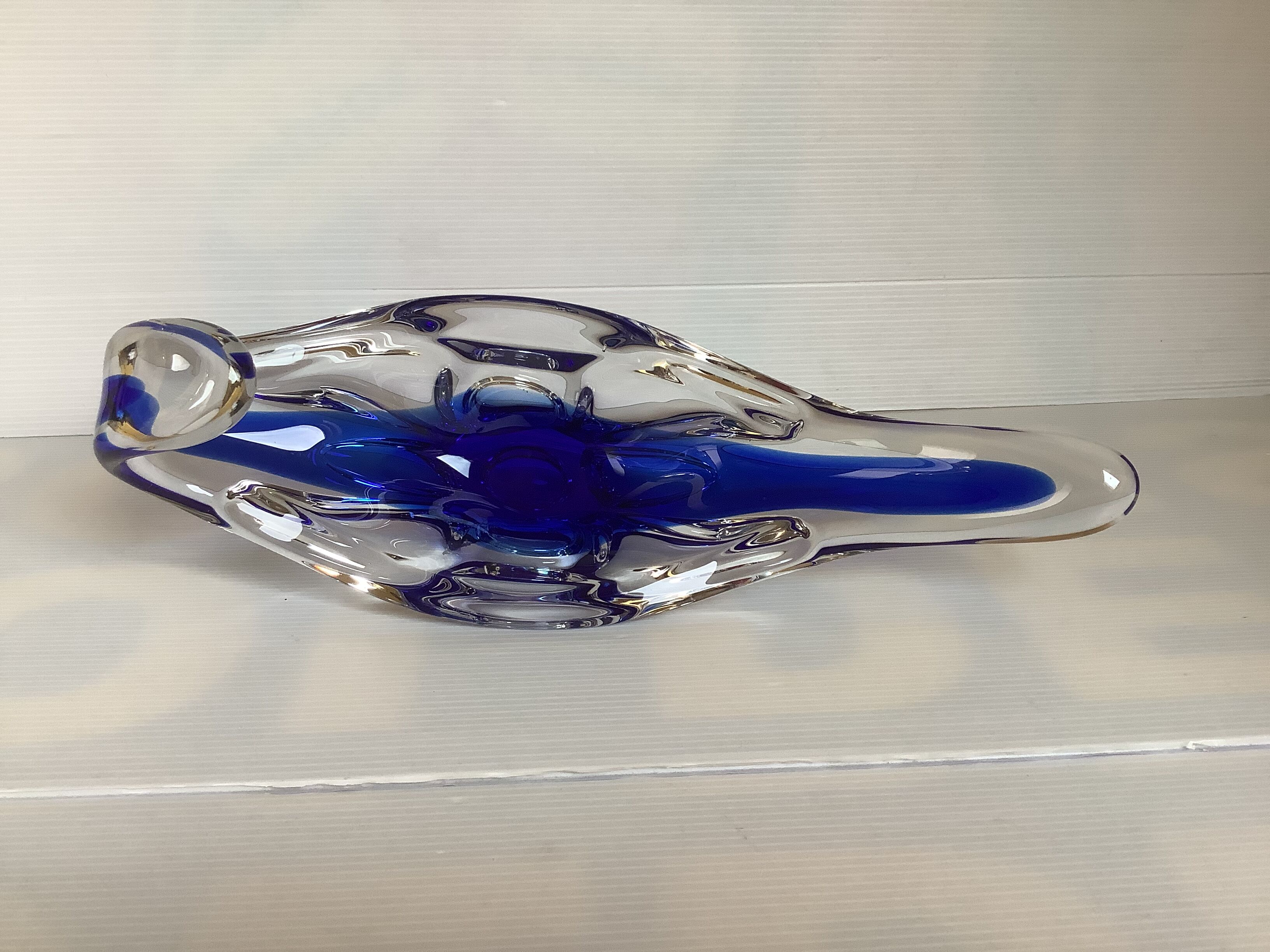 Bayel crystal cobalt blue cup