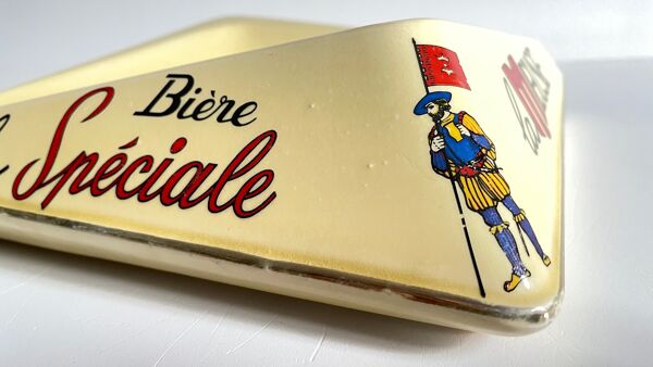 Cendrier de bistrot en céramique vintage