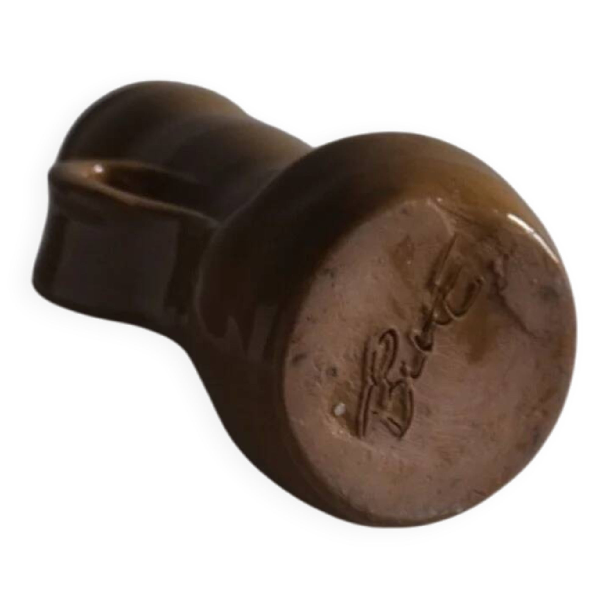 Primitive bud vase candle holder | 1970s