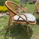 Restored garden furniture
