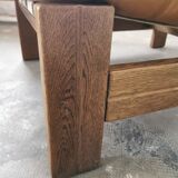 Tawny leather heater