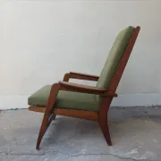 2 oak armchairs