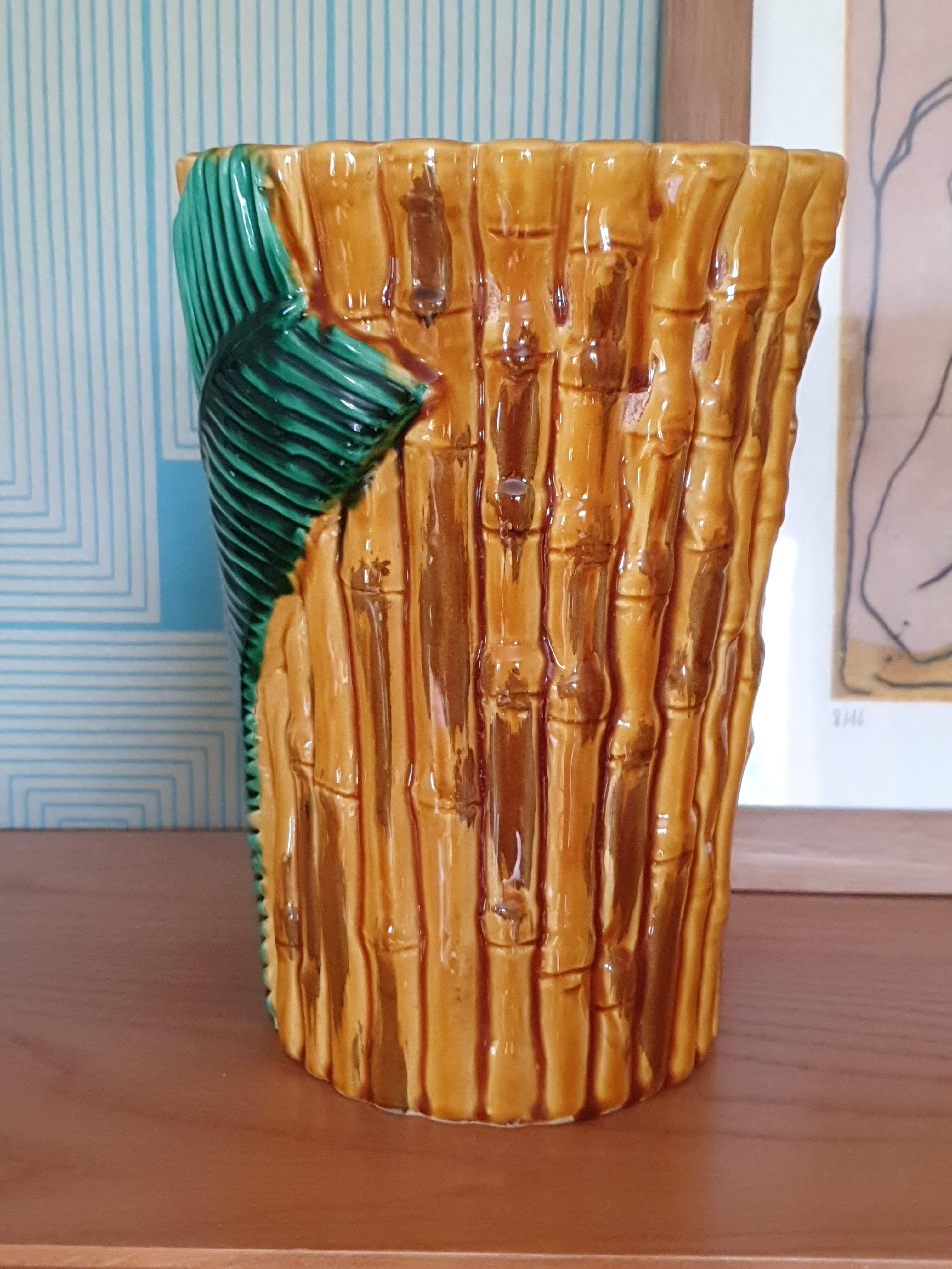 Ceramic vase of Vallauris