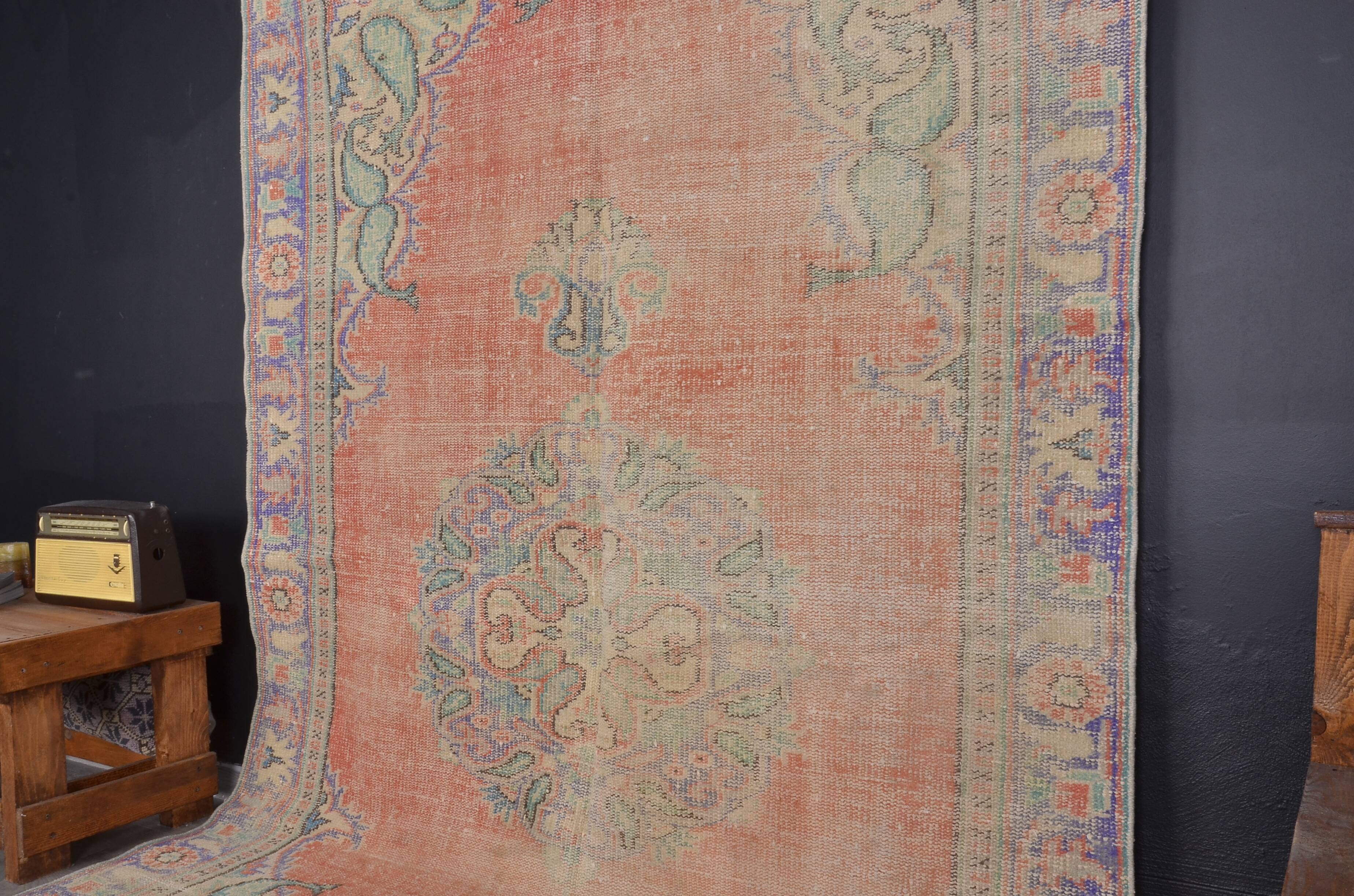 Vintage Bohemian Floral Carpet sku 1265