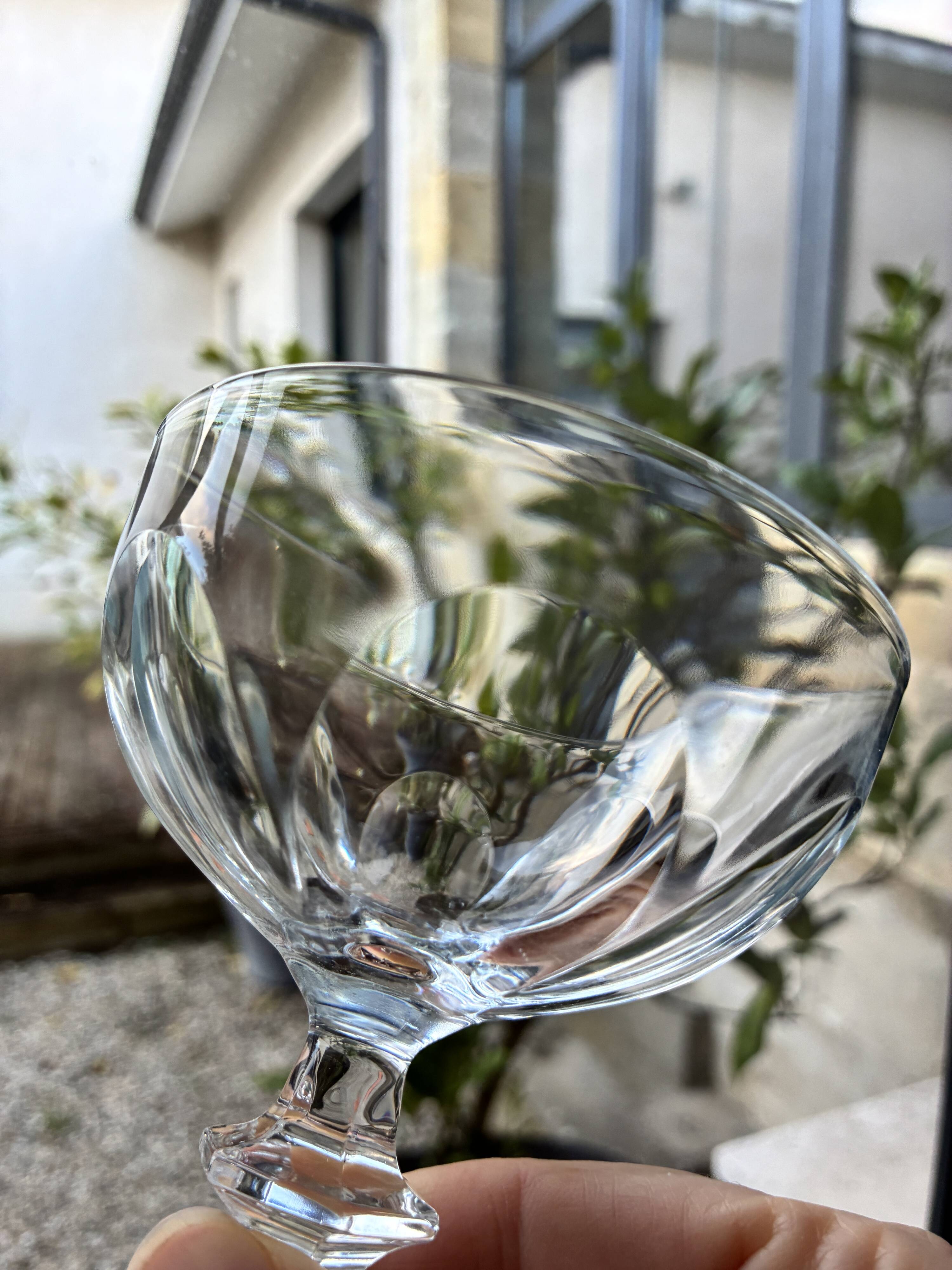 Crystal coupes from arques model rambouillet.