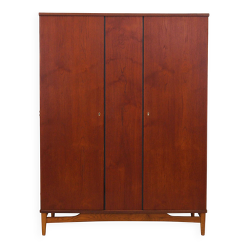Teak wardrobe, Danish design, 1960s, production: Denmark