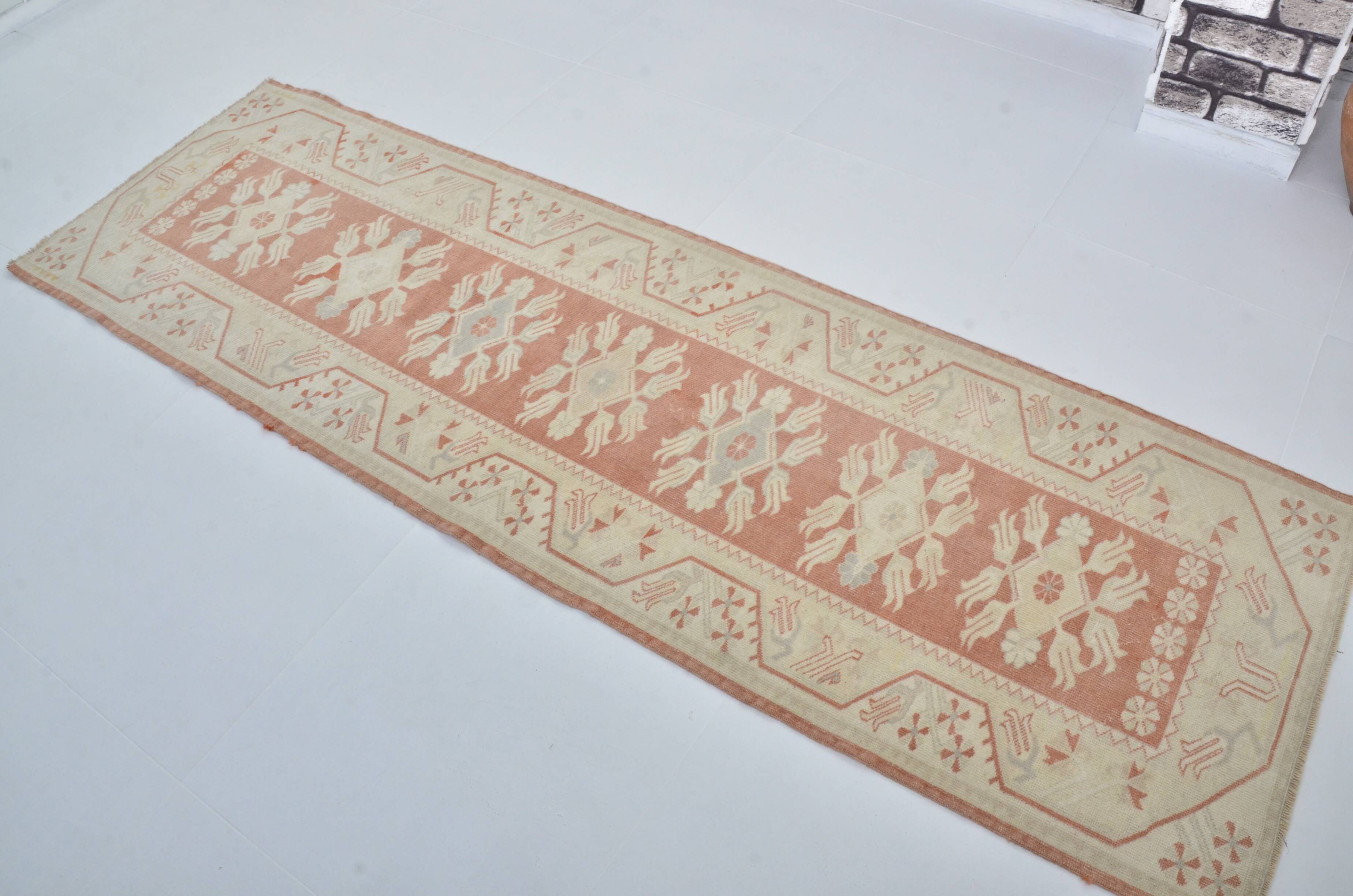 Vintage Oushak Runner Rug sku 3537