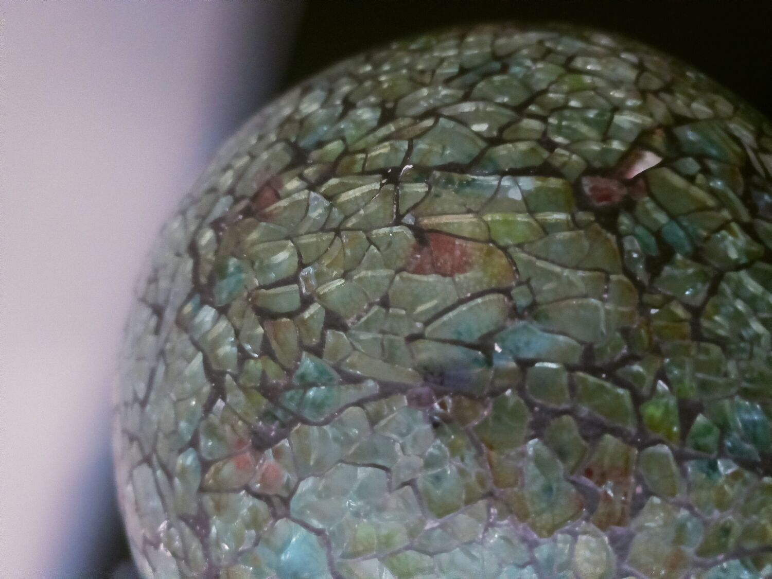 Mosaic ball ceiling light