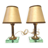 Table Lamps  Pietro Chiesa style , 1940s, Set of 2