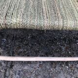 Traditional bench in doum and wood