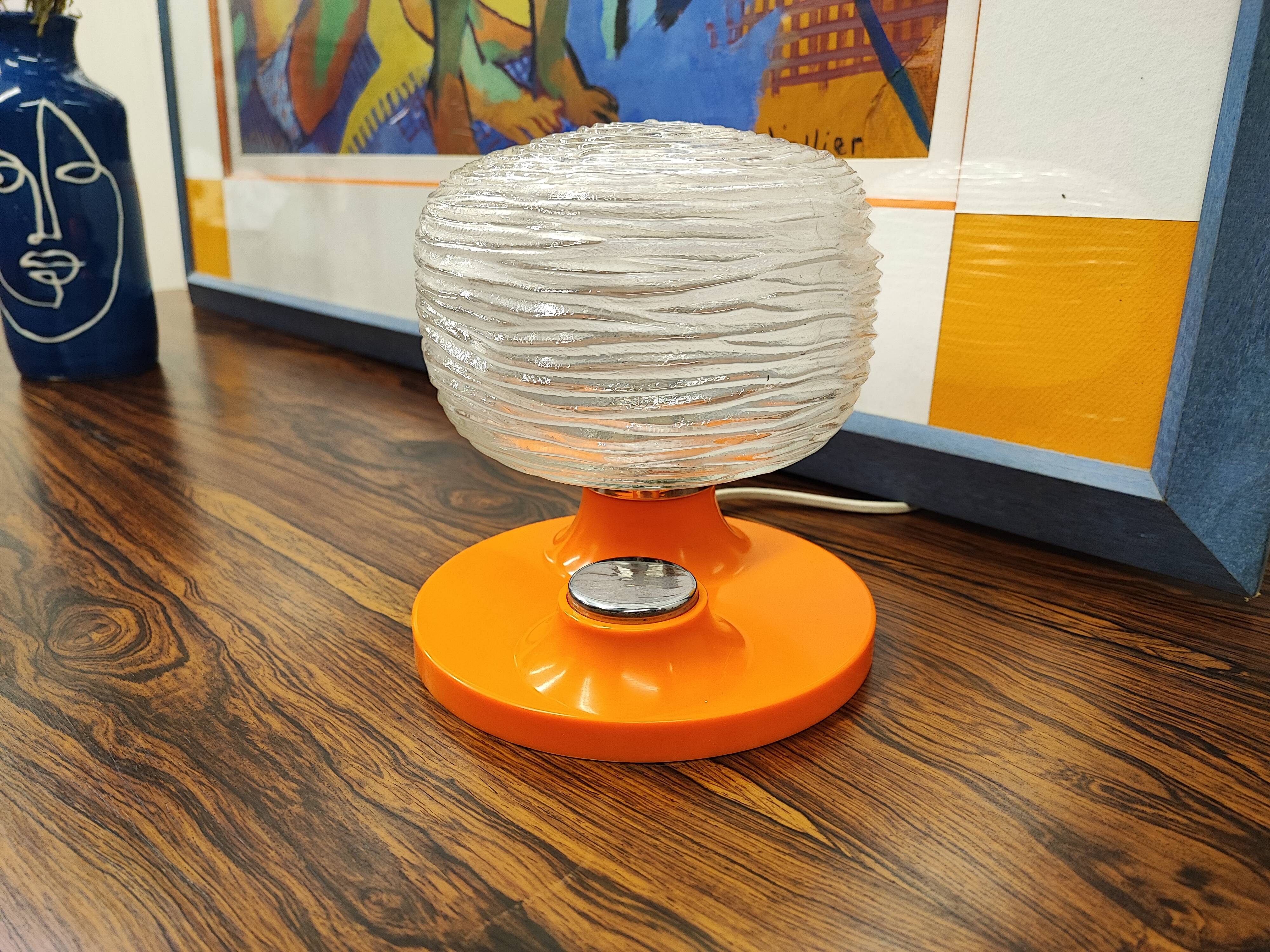 Space age lamp 1970 hillebrand