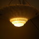 Suspension en opaline blanche  années 1940