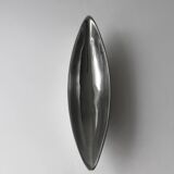 Polished Aluminum Long Deep Bowl
