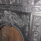 Traditional prussian black marble stove