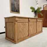 2m central island pine counter