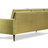 3 seater velvet sofa