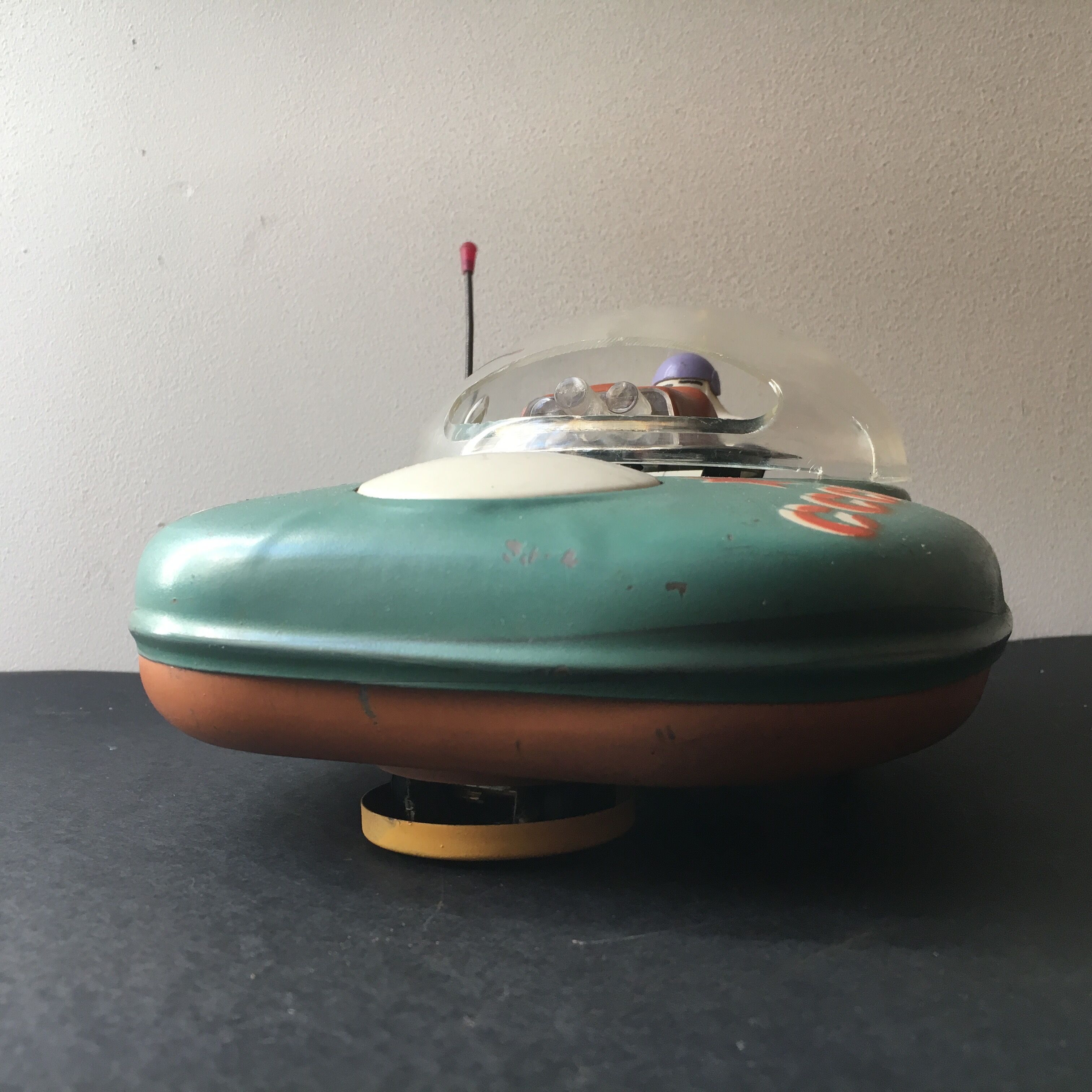 "ikar-7e" blue cccp mechanical toy