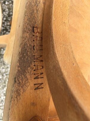 Set of 10 chairs maternal baumann