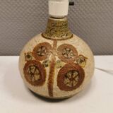 Ceramic table lamp from Danish Søholm 1970s.