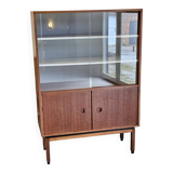 Small MDK display case / teak veneer bookcase 1960 Scandinavian design