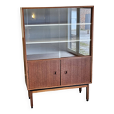 Small MDK display case / teak veneer bookcase 1960 Scandinavian design