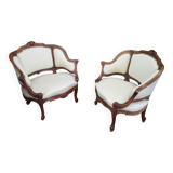 Pair of armchairs