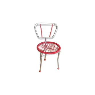 Child chair in scoubidou