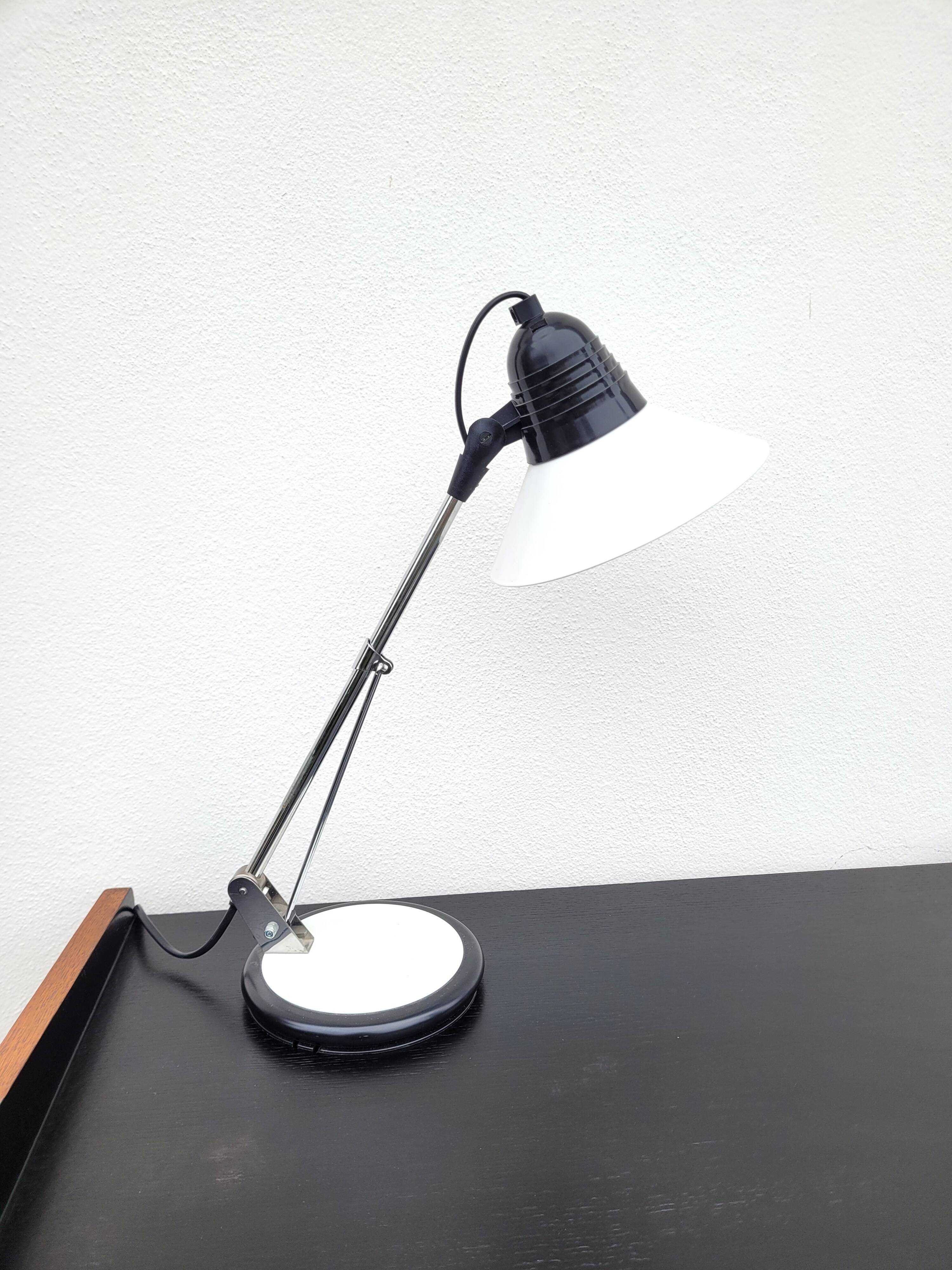 Vintage articulated lamp Aluminor