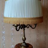 Solid bronze lamp Louis xv style 3 branches