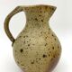 Vintage pyrity sandstone pitcher, Charles Gaudry Workshops, Puisaye Sandstone - 1970s