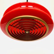 1 of 3 Adjustable Orion Glass Pendant Lamps from Staff