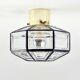 Glass flush mount from Limburg 1960s