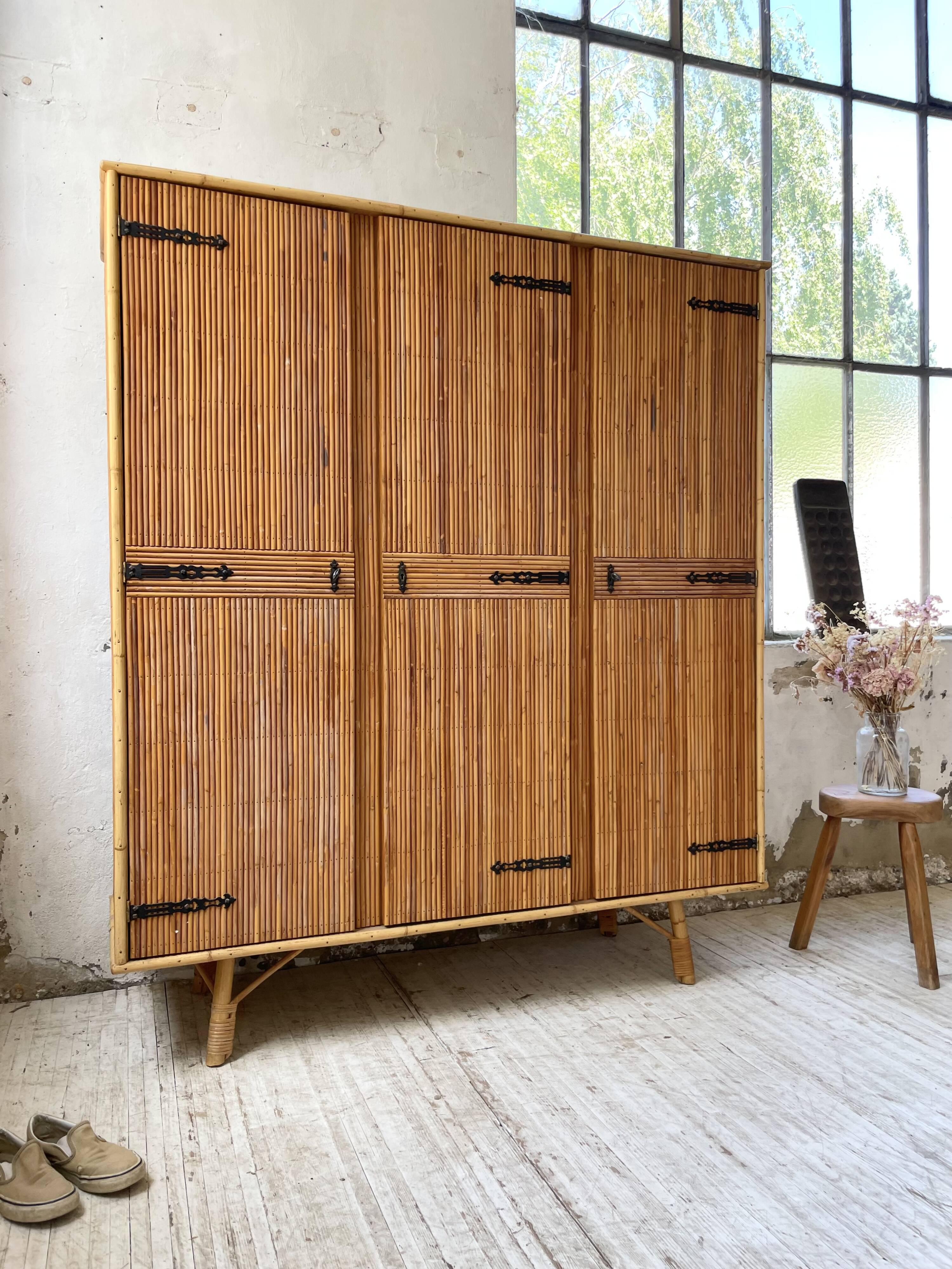 Rattan cabinet