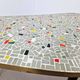 Mid-century mosaic coffee table