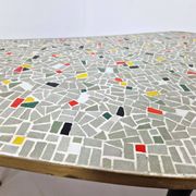 Mid-century mosaic coffee table