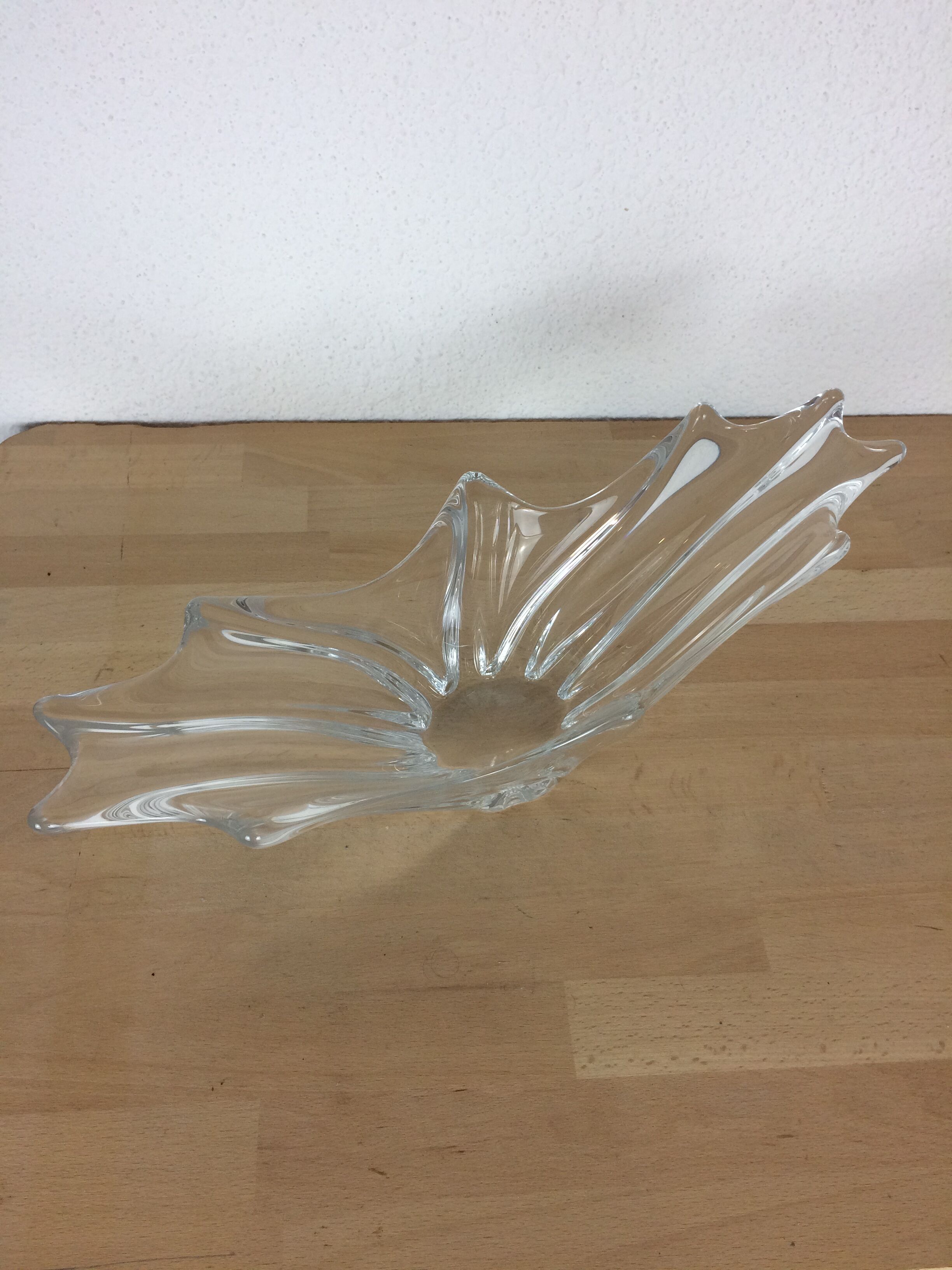 Coupe à fruit en cristal Daum