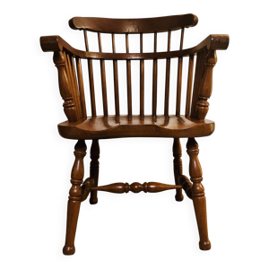 Chaise bois massif avec - accoudoirs