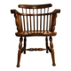 Chaise bois massif avec accoudoirs